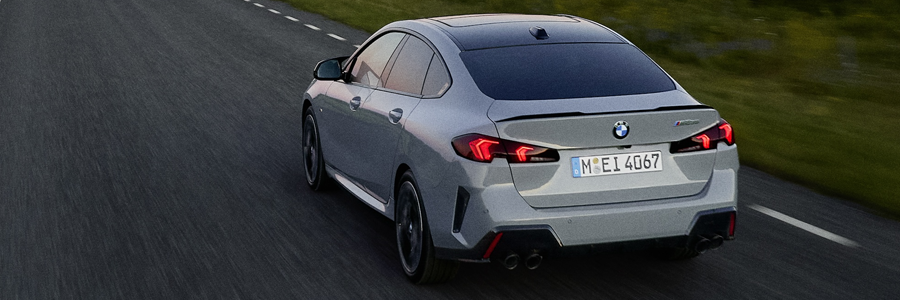 brand new bmw 2 series gran coupe rear