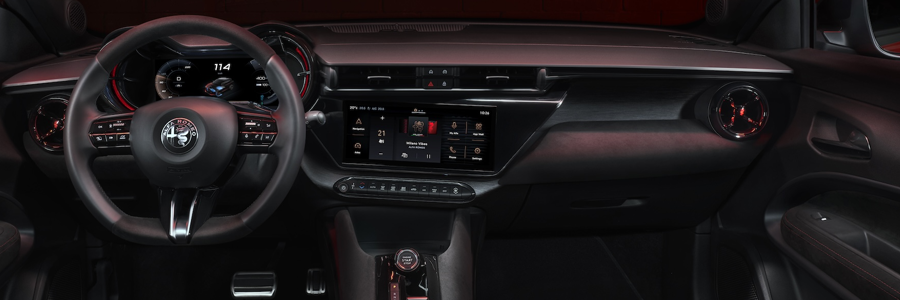 new alfa romeo junior interior