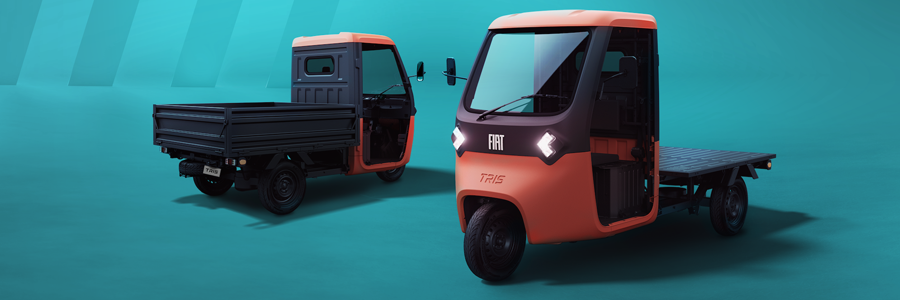 New Fiat three-wheeler for last mile deliveries