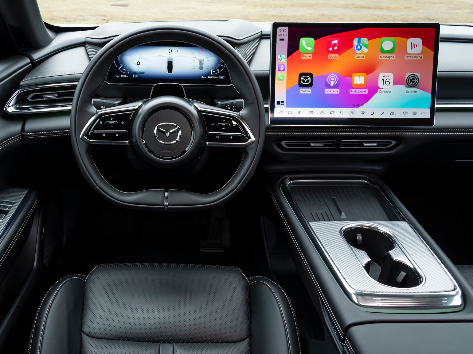 new Mazda 6e interior