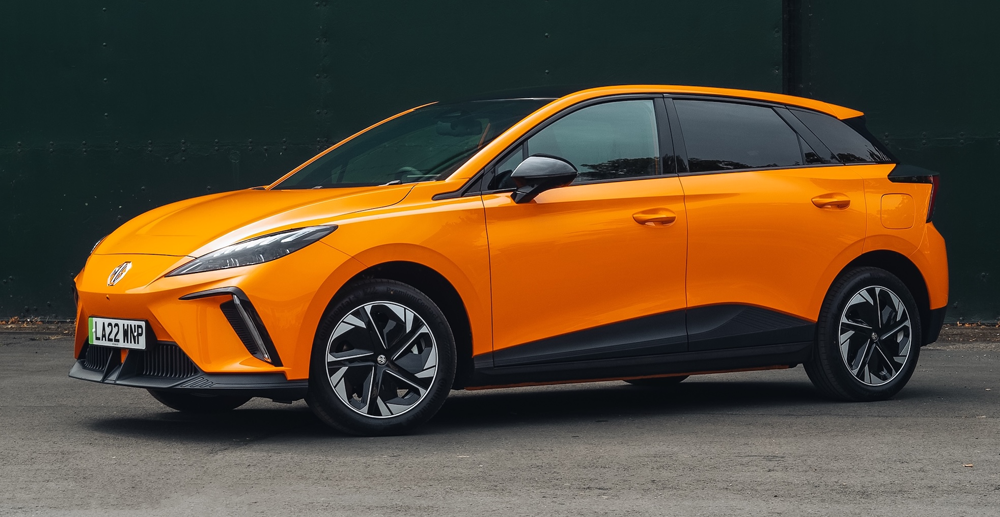 Best EV to lease for your business - MG 4 EV