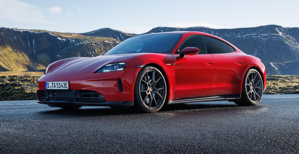 Best EV to lease for your business - Porsche Taycan