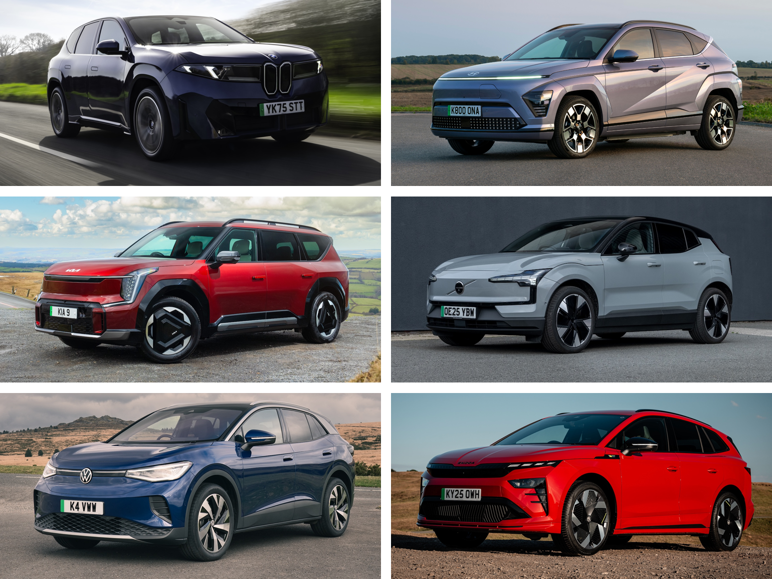 Six of the Best Electric SUVs: Our Pick of the Standout All-Electric All-Rounders