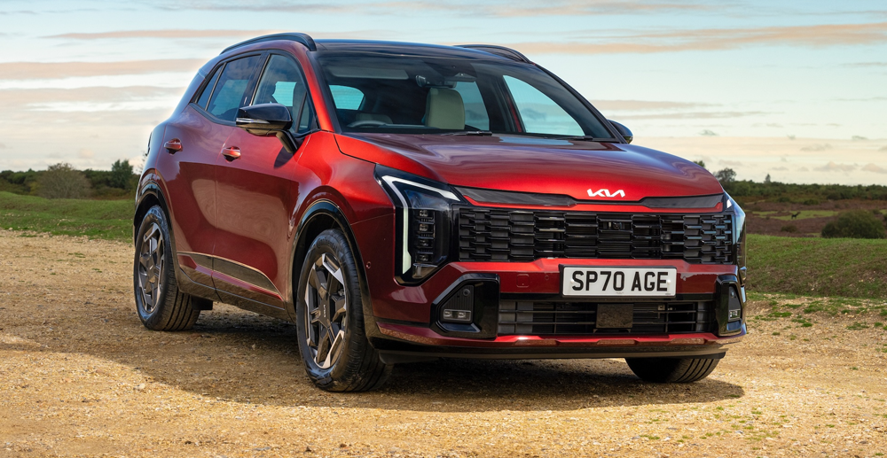 best family cars to lease - Kia Sportage