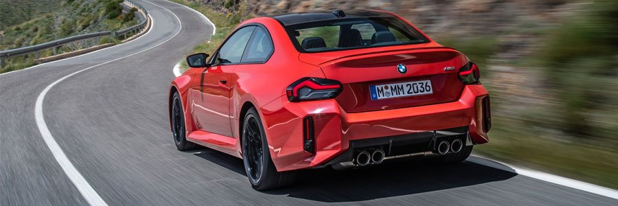 new BMW m2 coupe rear