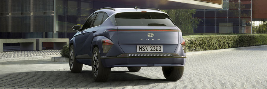 all-new Hyundai Kona rear view