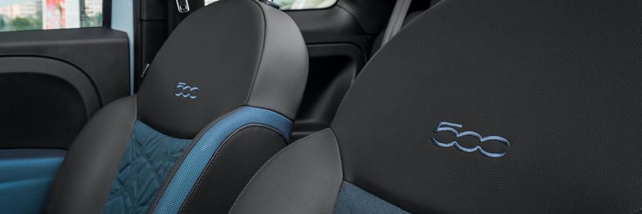 New Fiat 500 Hybrid Launch Edition Seaqual Yarn seats