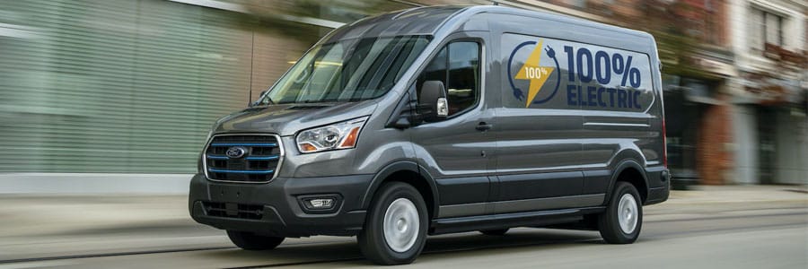 Ford unveils fully electric Transit