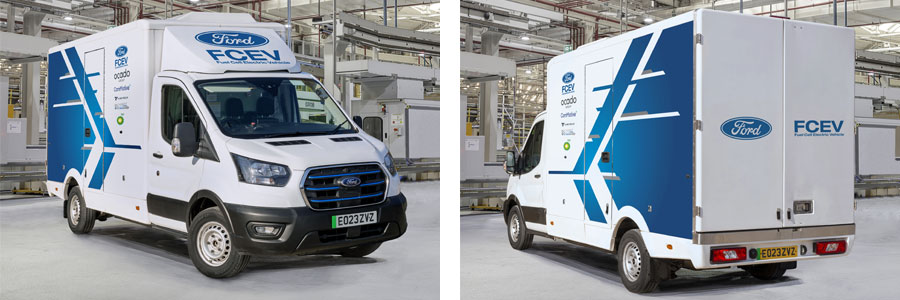 Ford puts hydrogen on trial in E-Transit vans
