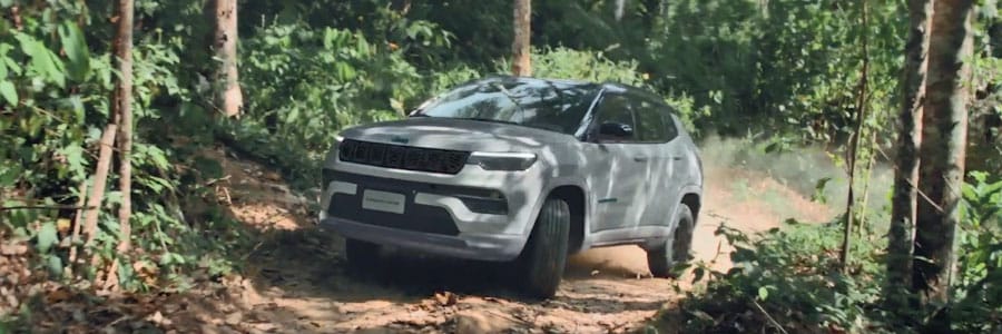 Brand New Jeep Compass Xe goes exploring