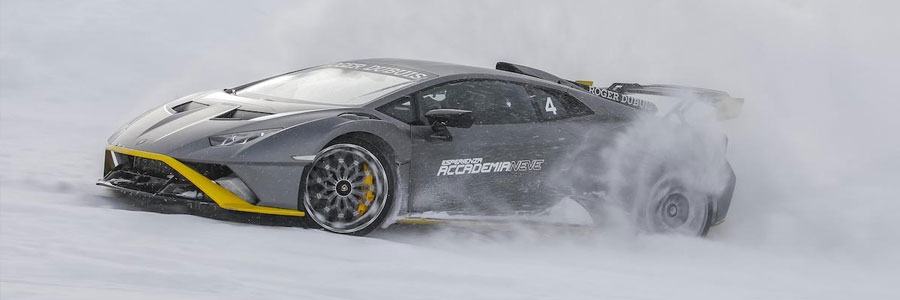 Winter sports Lamborghini-style