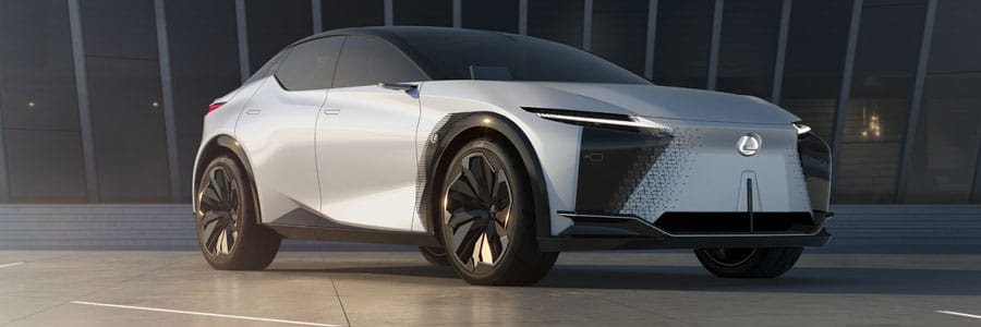 Lexus shows its new electric style