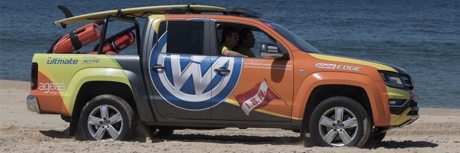 VW Amaroks saving lives on portugals beaches