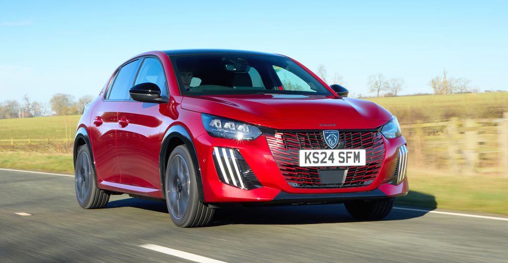 peugeot 208 - cheapest car to lease