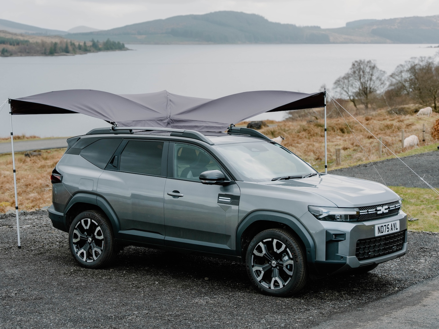 Vroom with a view: Dacia’s ultimate car camping set up