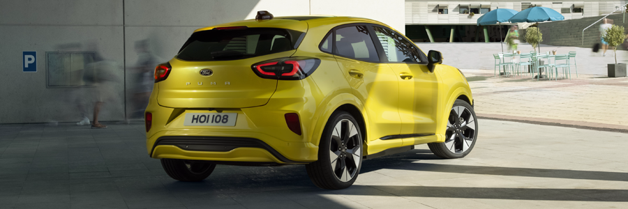 new Ford Puma E-Gen rear