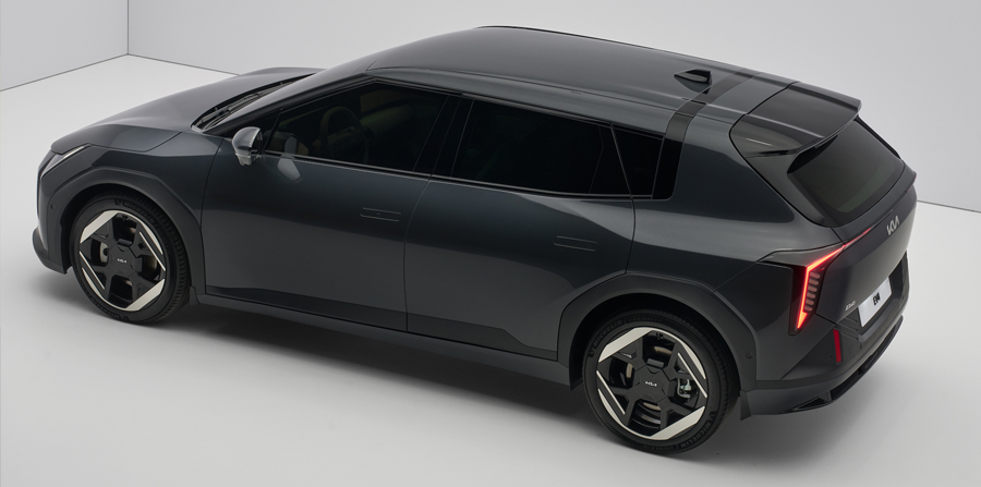 new Kia EV4 rear