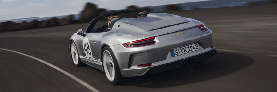 Porsche 911 Speedster review view