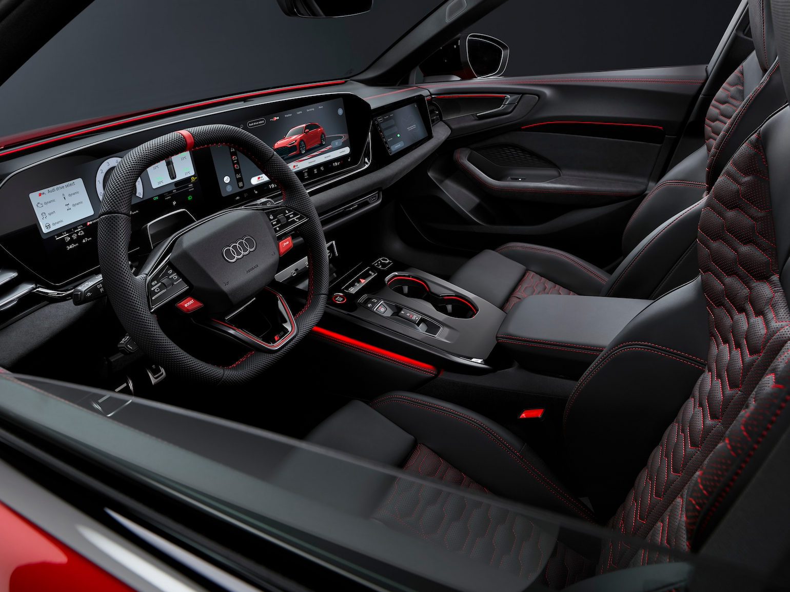 all-new Audi RS5 Avant interior