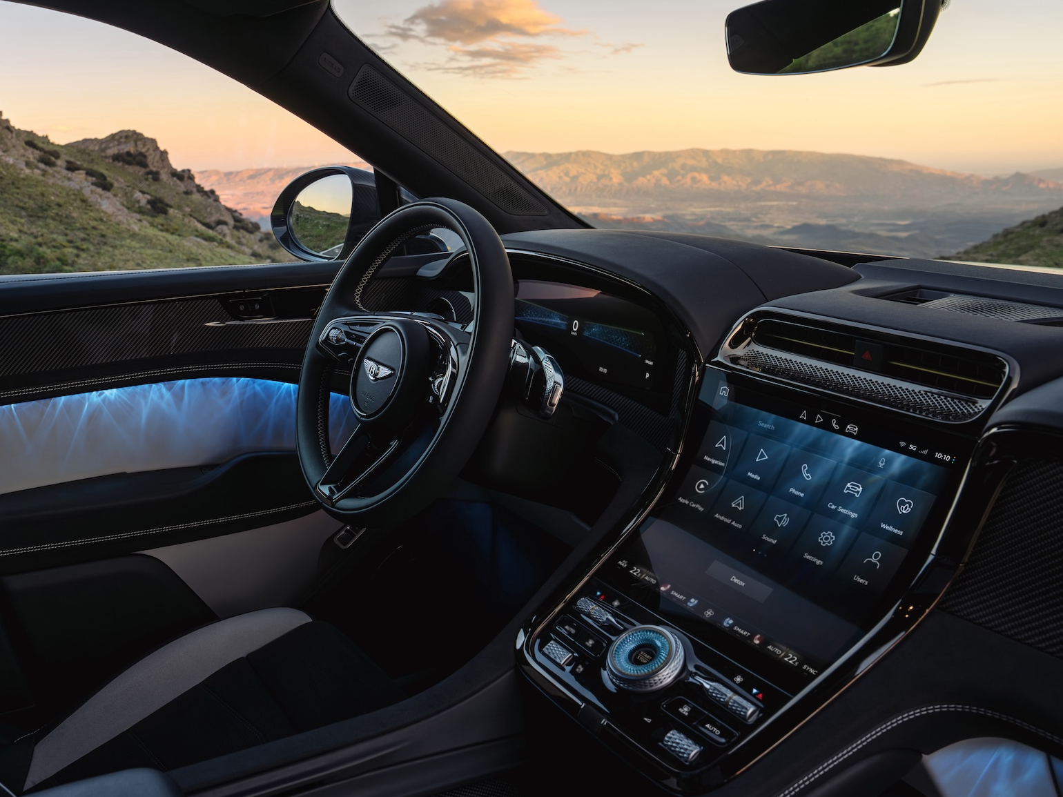 Bentley Torcal EV interior