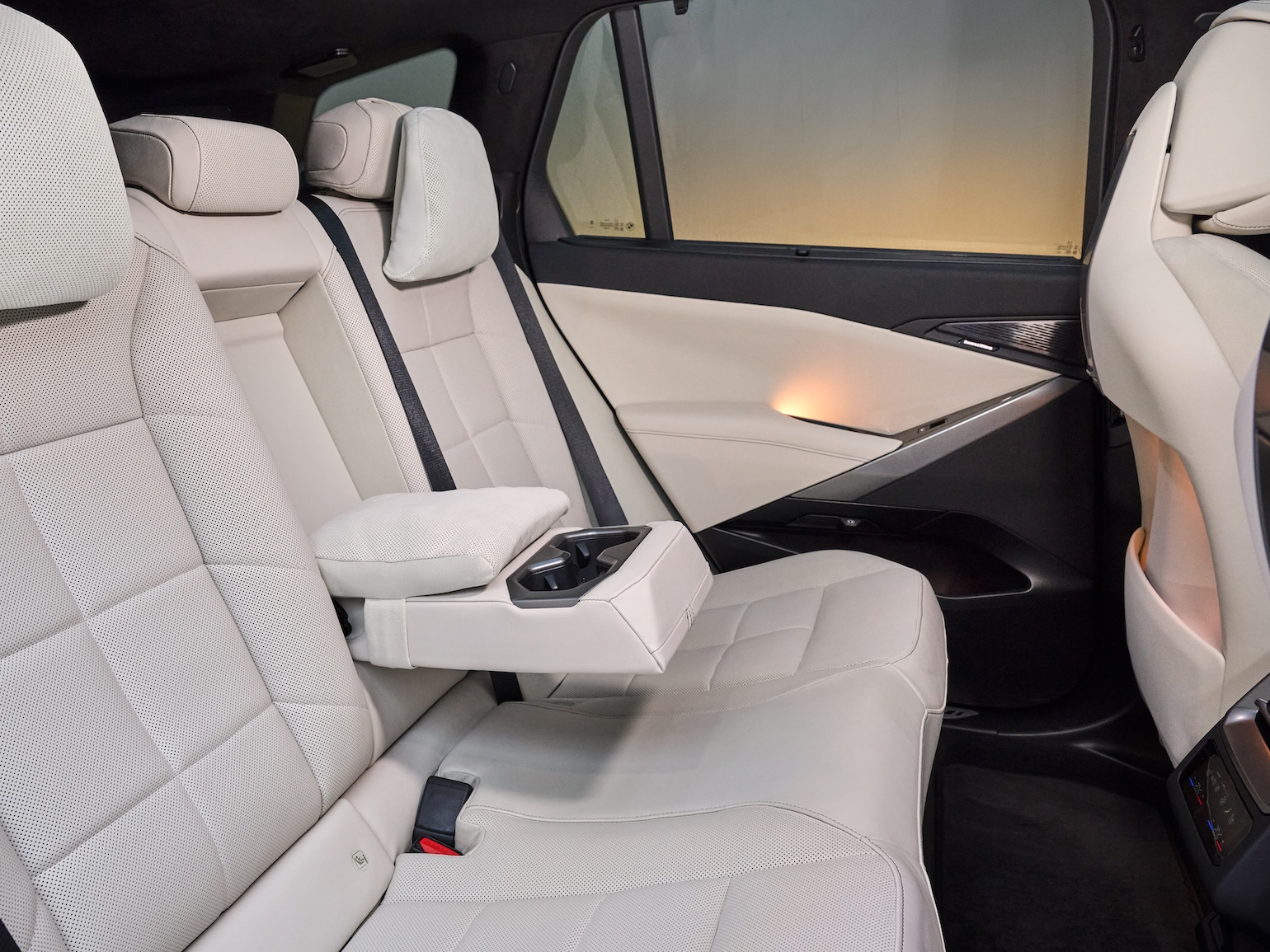 new BMW X5 rear interior