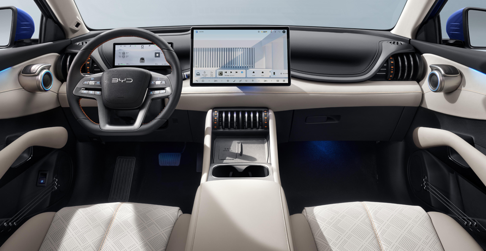 new BYD Atto 3 EVO interior