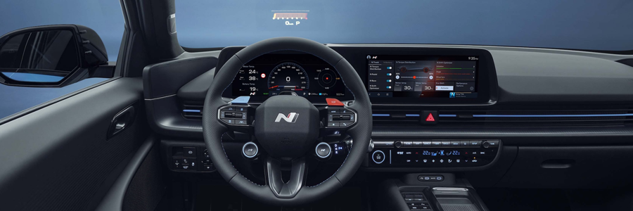 new Hyundai Ioniq 6 N interior