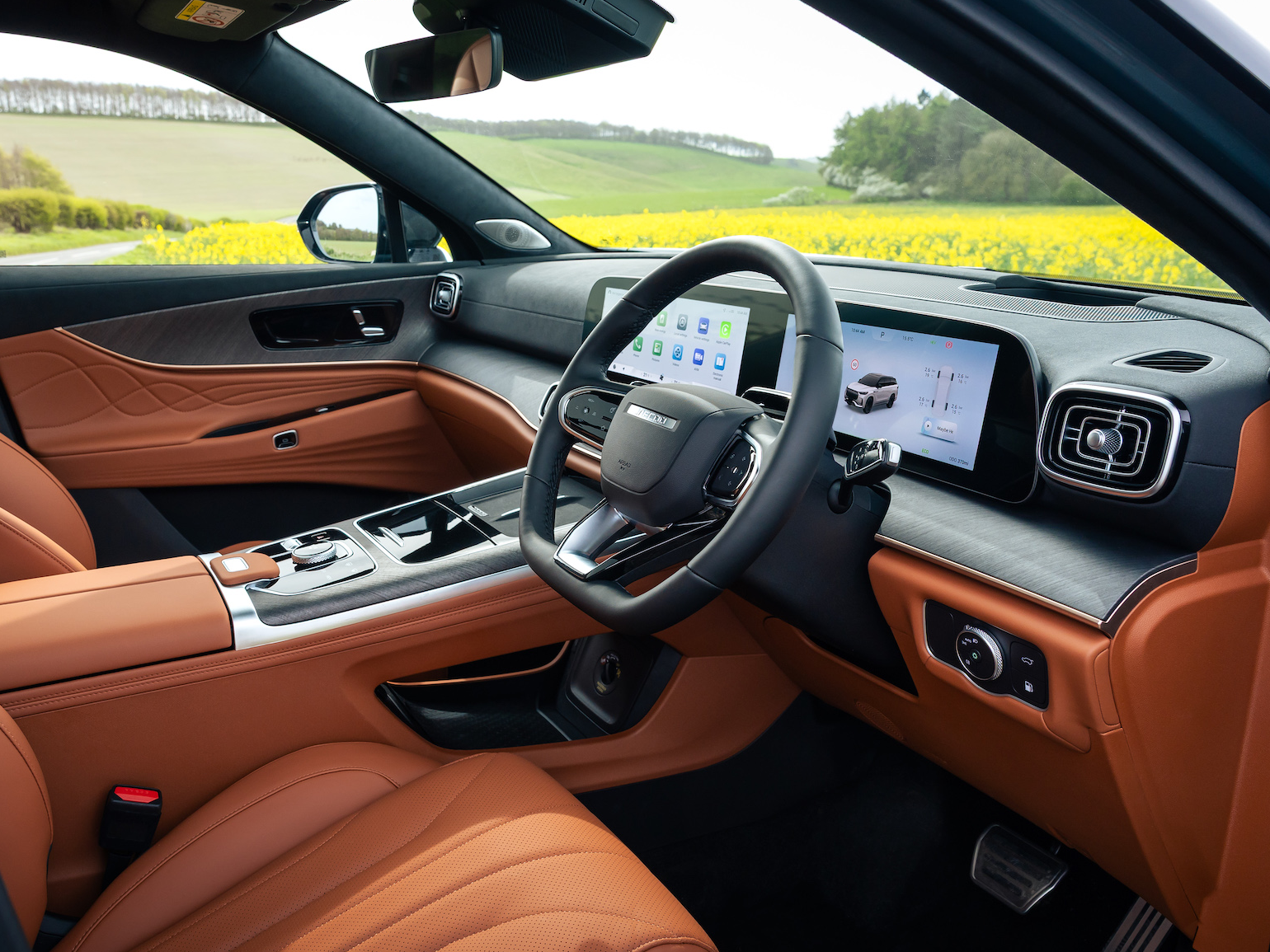 New Jaecoo 8 interior view