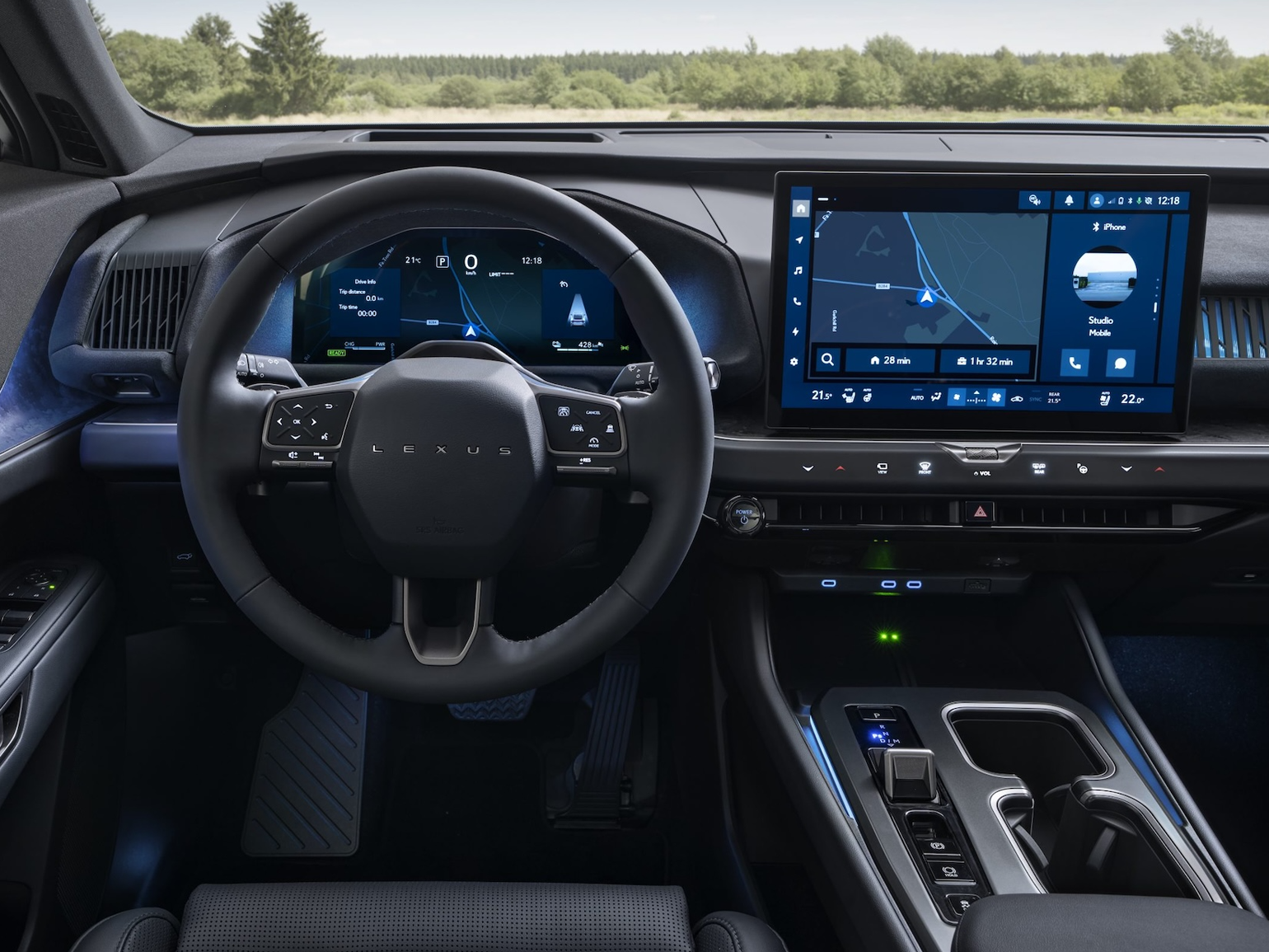 New Lexus TZ interior