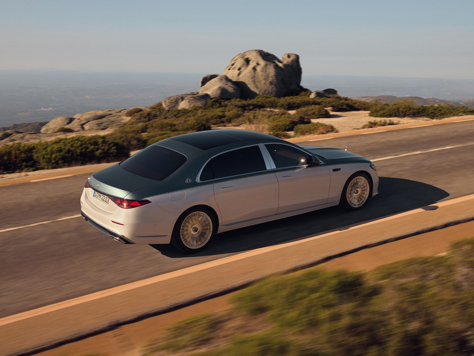New Mercedes Maybach S-Class rear
