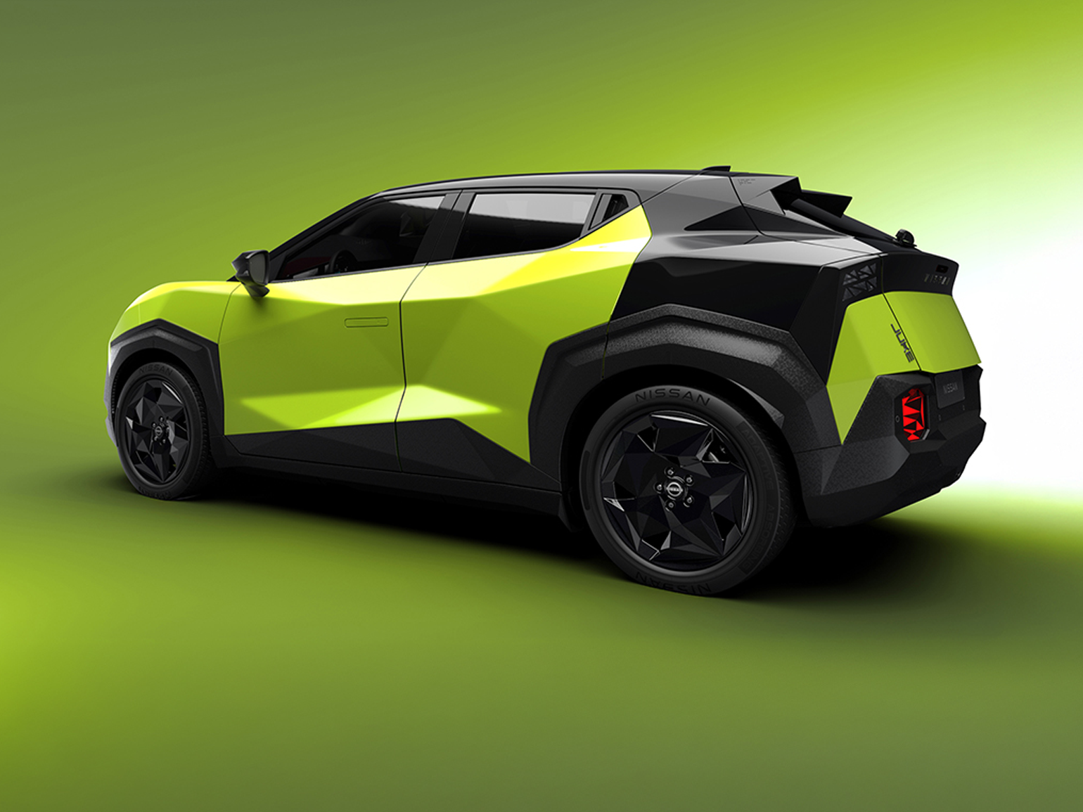 New Nissan Juke EV rear view