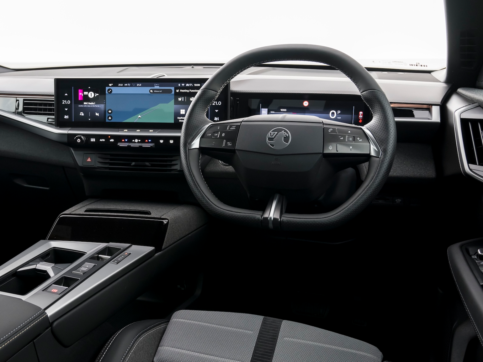 New Vauxhall Grandland PHEV interior