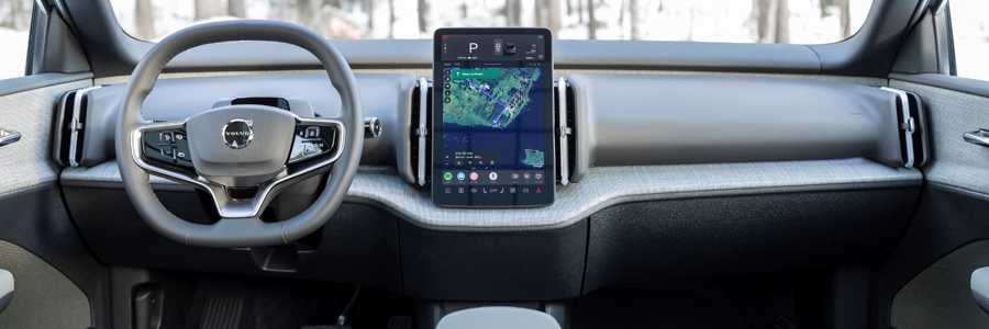 new volvo ex30 cross country interior
