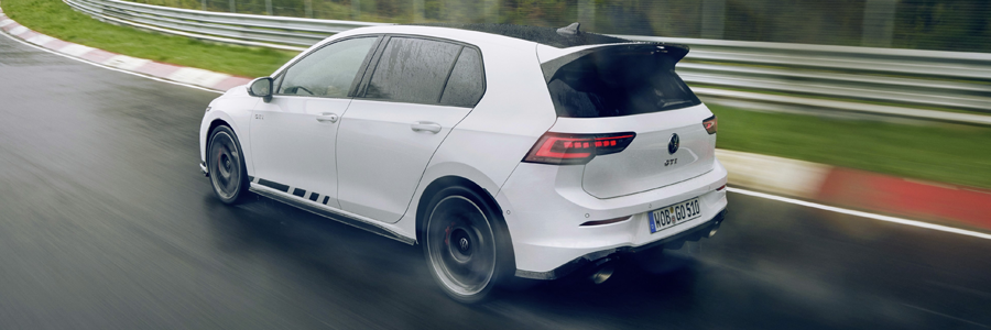 new VW Golf GTi Clubsport rear