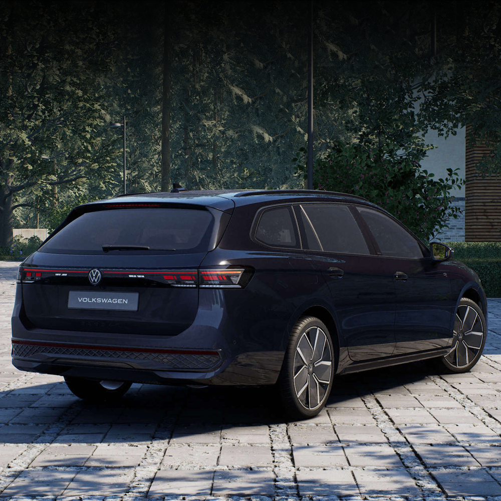 new vw passat ehybrid black edition