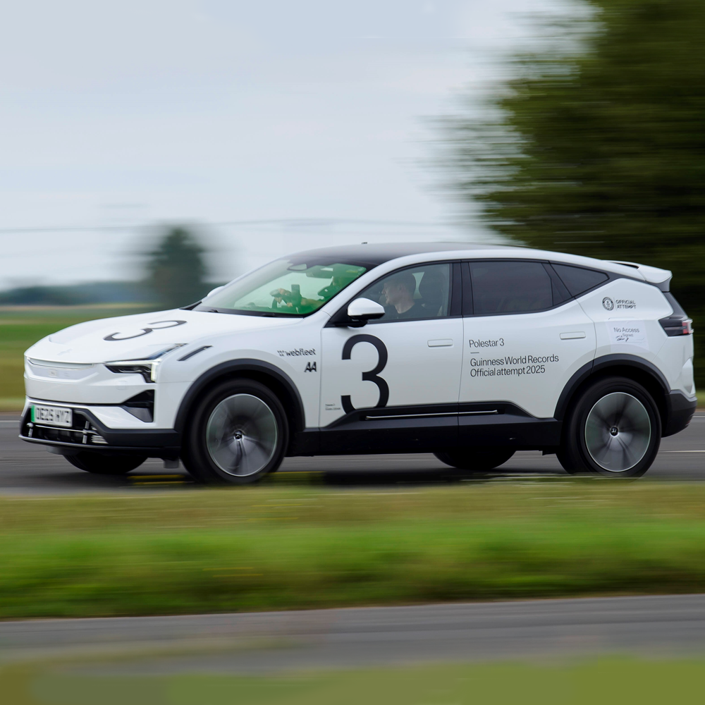 Polestar 3 Breaks Guinness World Record with 581-mile single charge run