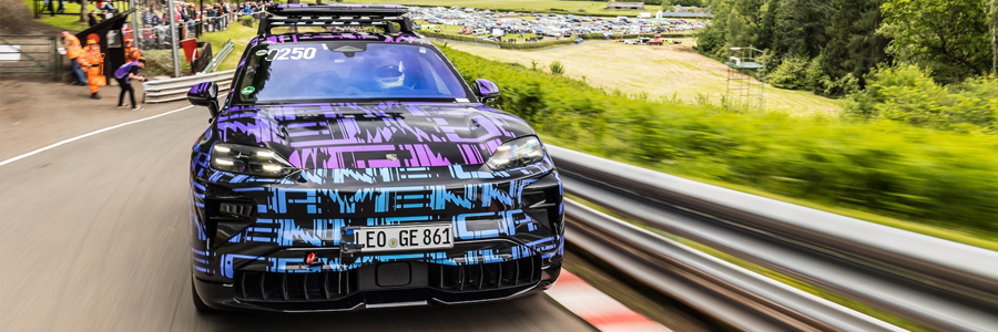 New Porsche Cayenne Electric breaks its first record