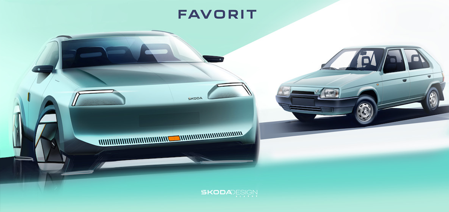 Skoda reinvents an old Favorit