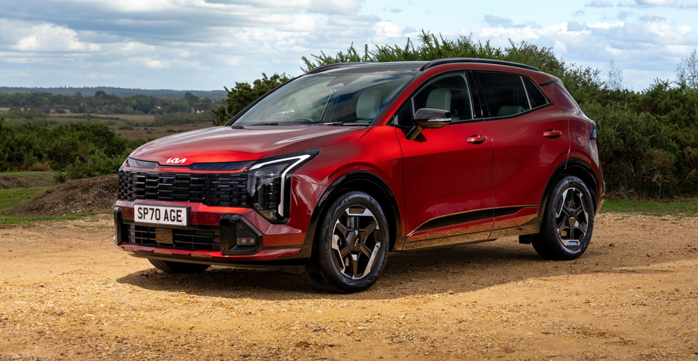 Top hybrids to lease - Kia Sportage Hybrid