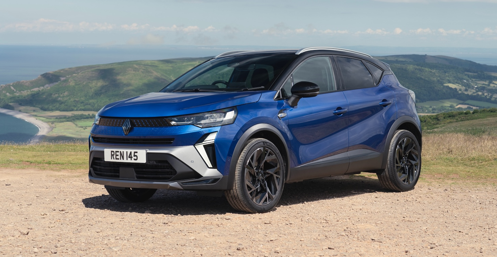 Top hybrids to lease - Renault Captur E-Tech Hybrid
