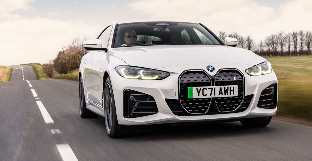 UK's top 10 EVs - BMW i4