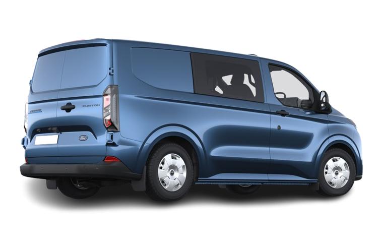 E-Transit Custom Double Cab In Back_view Image