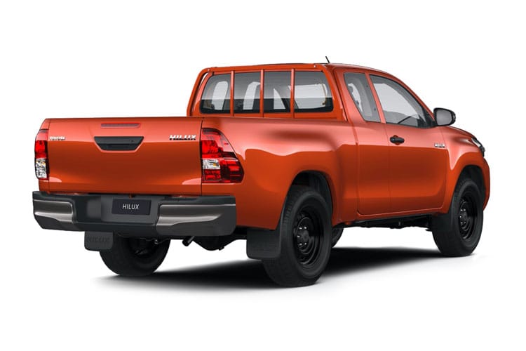 Hilux Extra Cab Back_view Image