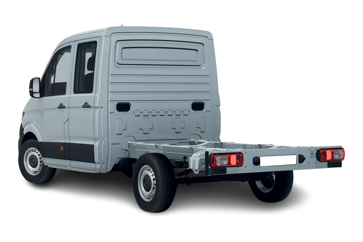 Crafter Chassis Double Cab Back_view Image