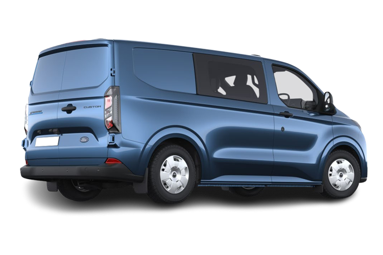 E-Transit Custom Double Cab In Back_view Image