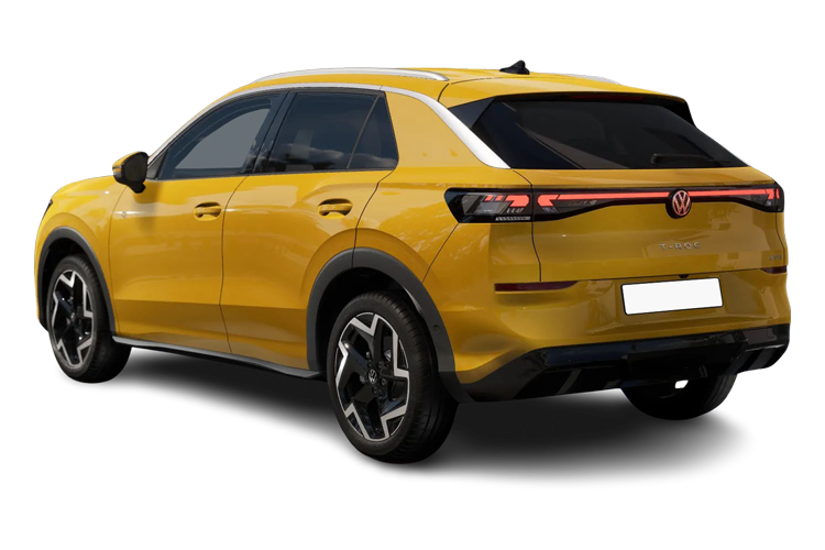 T-Roc Suv Back_view Image