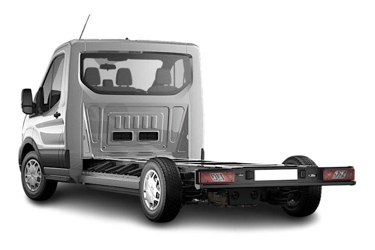 Transit One Stop Chassis Cab Premium Dropside Back_view Image