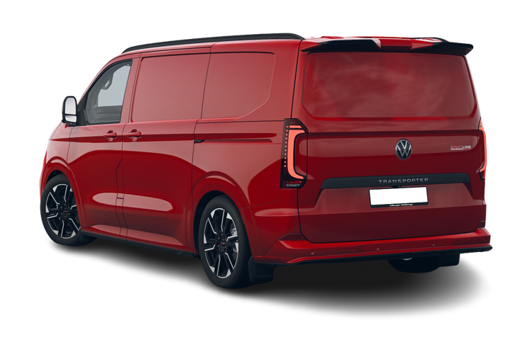 VW Transporter Van Sportline Electric Back_view Image