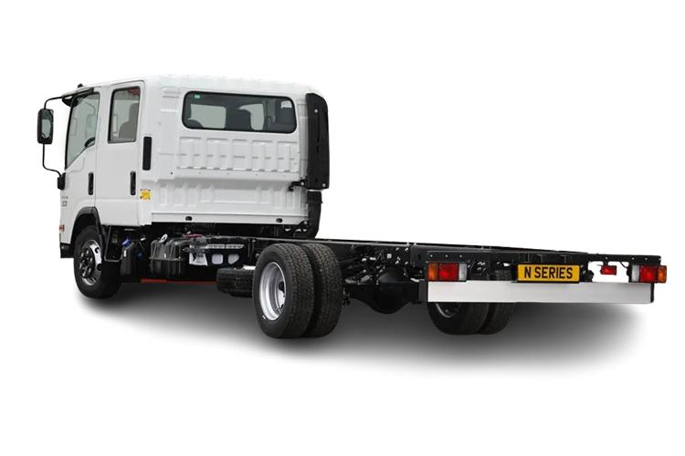 N75 Crew Cab Chassis Back_view Image