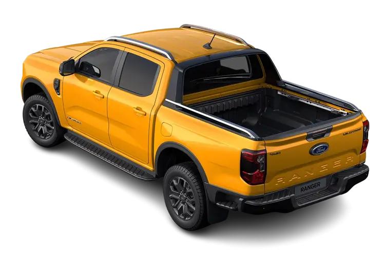 Ranger Double Cab Pick Up Back_view Image